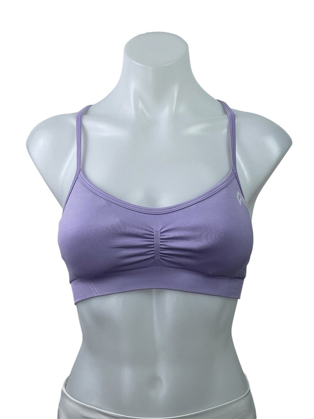 Oner Active Everyday Purple Crossback Workout Active Sports Bra Crop Tank Top S